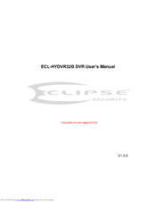 Eclipse ECL-HYDVR32B User Manual