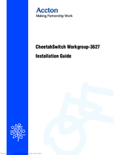 Accton Technology CheetahSwitch Workgroup-3627 Installation Manual