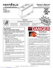 Heat&Glo COSMO-I30-C Owner's Manual
