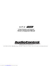 AudioControl HPX Owner's Enjoyment Manual