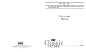 Dsc Classic PC1555 Instruction Manual