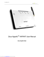 Zeus Appollo WIFIKIT User Manual