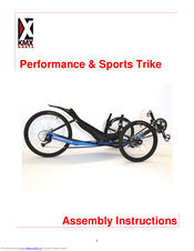 KMX Karts Performance Series Assembly Instructions Manual
