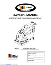 Triple S panther 26T Owner's Manual
