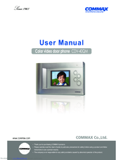 Commax CDV-40QM User Manual