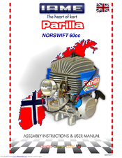 Iame Parilla Norswift 60cc Assembly Instructions & User Manual