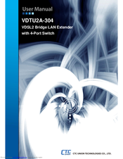 CTC Union VDTU2A-304 User Manual