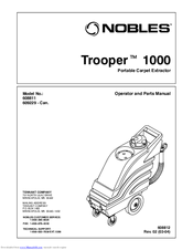 Nobles Trooper 1000 608811 Operator And Parts Manual