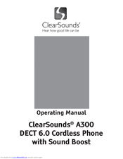 ClearSounds A300 Operation Manual