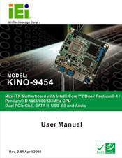 IEI Technology KINO-9454 User Manual
