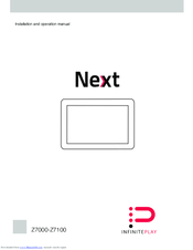 Infinite Play Next Z7000 Installation And Operation Manual