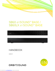 Orbitsound SB60 airSOUND BASE Handbook