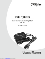 UNICOM PoE User Manual