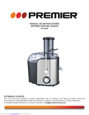 Premier ED-4899 Instruction Manual