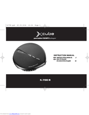 Xcube X-700 R Instruction Manual