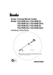 Tanaka TCG 24EBD (SLN) Handling Instructions Manual
