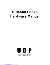 UDP Technology IPC3500A-IR Hardware Manual