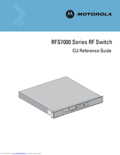 Motorola RFS7000 Series Reference Manual