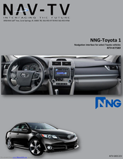 nav-tv NNG-Toyota 1 NTV-KIT583 Installation Instructions Manual
