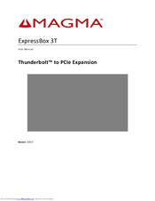 Magma ExpressBox EB3T-DB User Manual