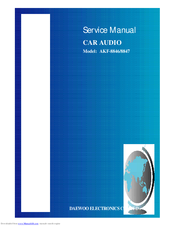 Daewoo AKF-8847 Service Manual