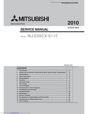 Mitsubishi MJ-EZ6CX-S1-IT Service Manual