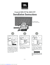 JBL Control 321C Installation Instructions