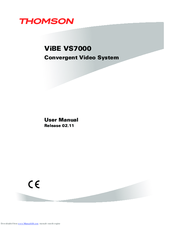 THOMSON ViBE VS7000 User Manual
