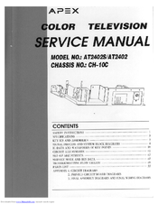 Apex Digital AT2402 Service Manual