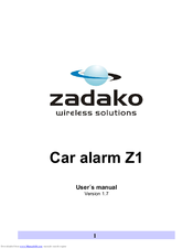Zadako Z1 User Manual