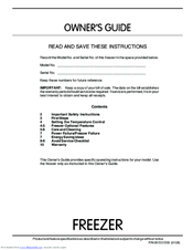 Beaumark BFC07M4HW Series Owner's Manual