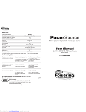 Ring Powering RINV500 PowerSource User Manual