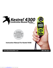 Nielsen-Kellerman Kestrel 4300 Instruction Manual