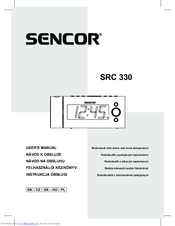 Sencor SRC 330 User Manual
