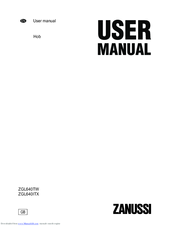 Zanussi ZGL640ITX User Manual