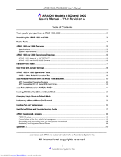 ARAID 1500 User Manual