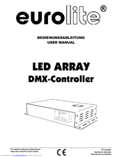 EuroLite LED ARRAY DMX-Controller User Manual