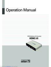 Inter-m HDMC-01 Operation Manual