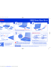 Compaq 1800 Series Quick Setup