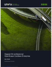 Unify Gigaset S4 professional User Manual