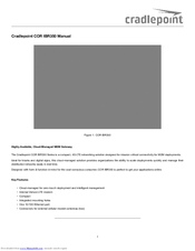 Cradlepoint COR IBR350 Manual