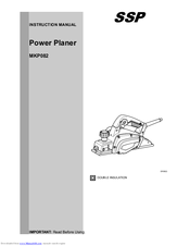 SSP MKP082 Instruction Manual
