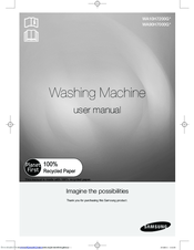 Samsung WA10H7200G series User Manual
