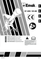 EMAK SH 400 Instructions For Use Manual