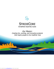 StrideCore StrideRide Assembly Manual