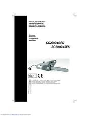 Gardif SG2000/45ES Operator's Manual