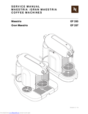 Nespresso Maestria EF 285 Service Manual