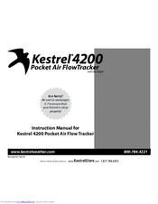 Nielsen-Kellerman Kestrel 4200 Instruction Manual