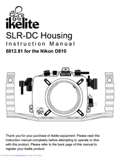 Ikelite SLR-DC Housing Instruction Manual