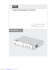 Homony HBA-1240A Installation And Operation Manual
